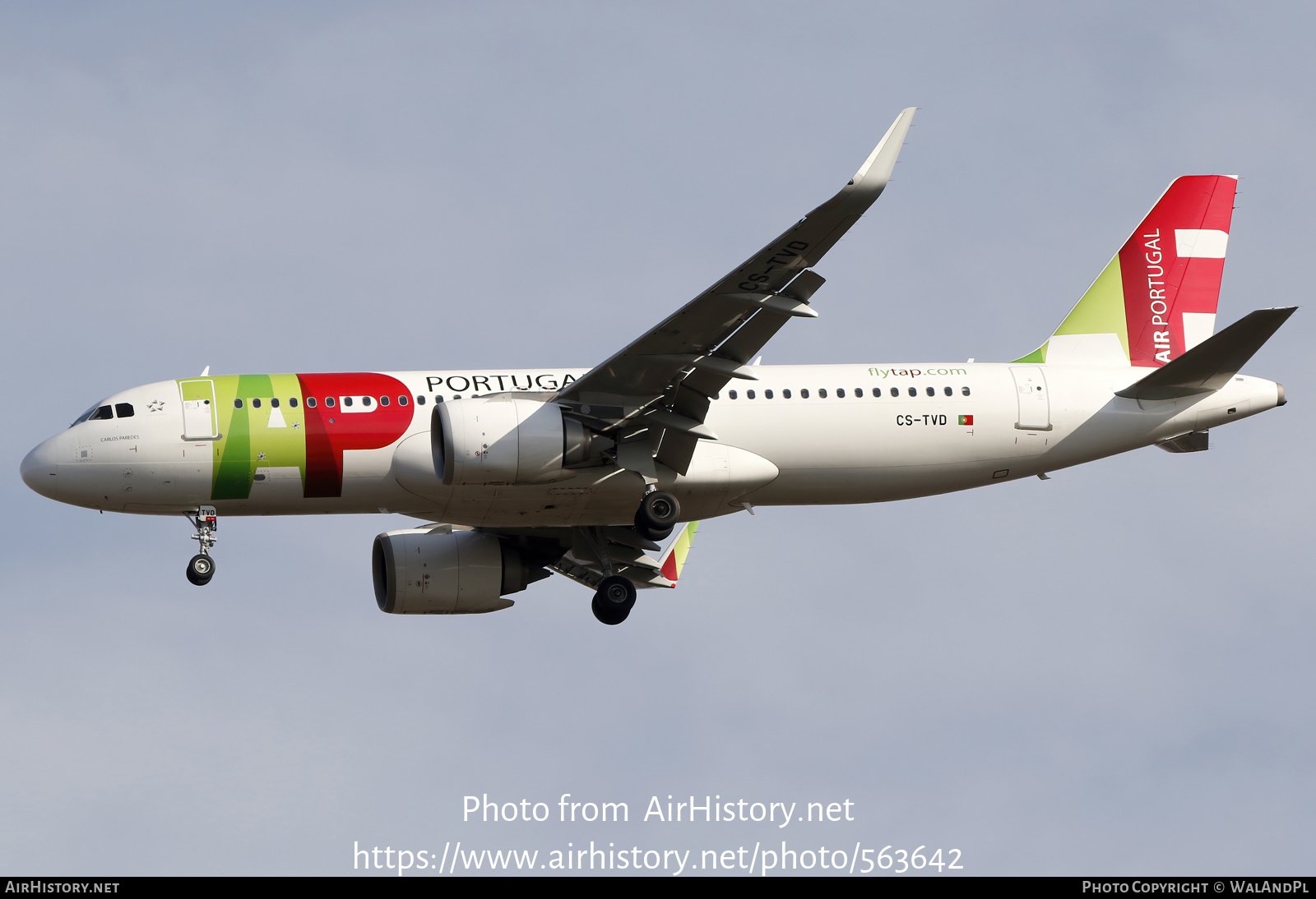 Aircraft Photo of CS-TVD | Airbus A320-251N | TAP Air Portugal | AirHistory.net #563642