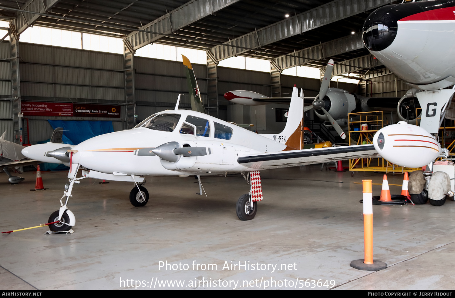 Aircraft Photo of VH-REK | Cessna 310B | CSIRO | AirHistory.net #563649