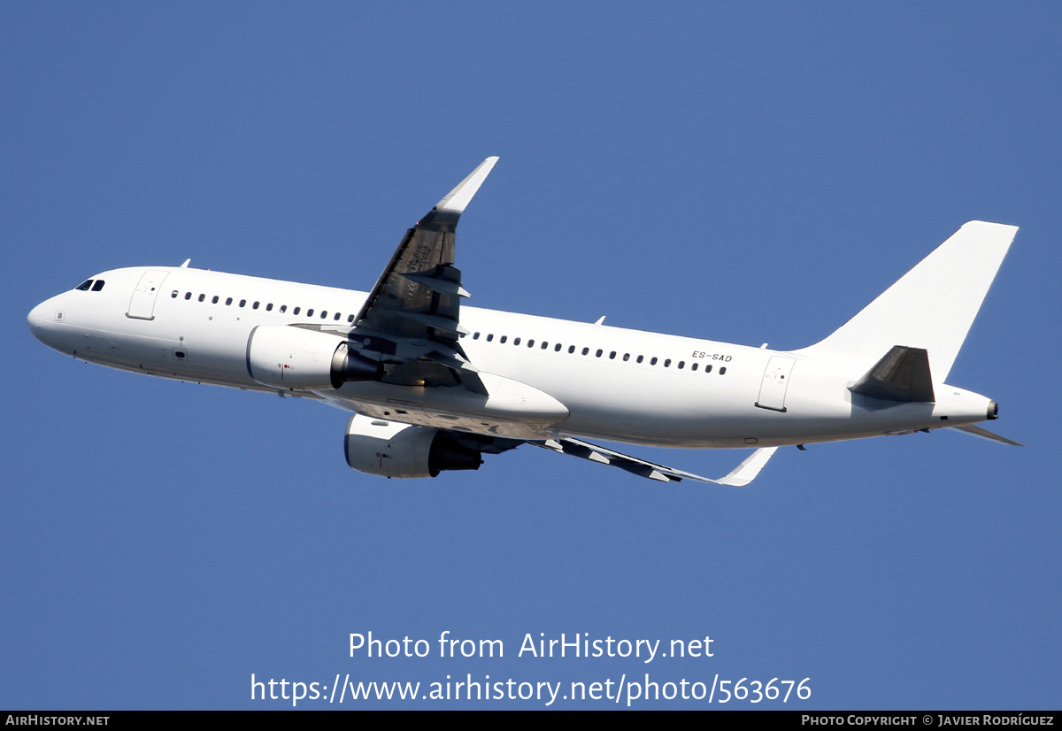 Aircraft Photo of ES-SAD | Airbus A320-214 | AirHistory.net #563676