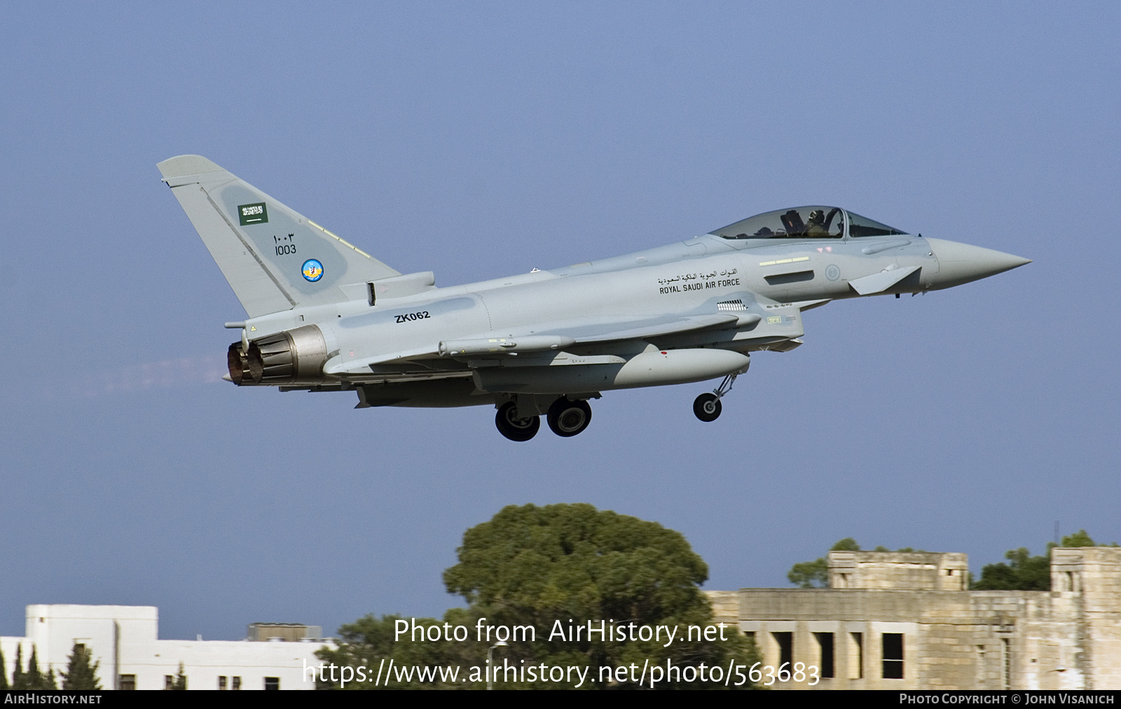 Aircraft Photo of 1003 / ZK062 | Eurofighter EF-2000 Typhoon | Saudi Arabia - Air Force | AirHistory.net #563683