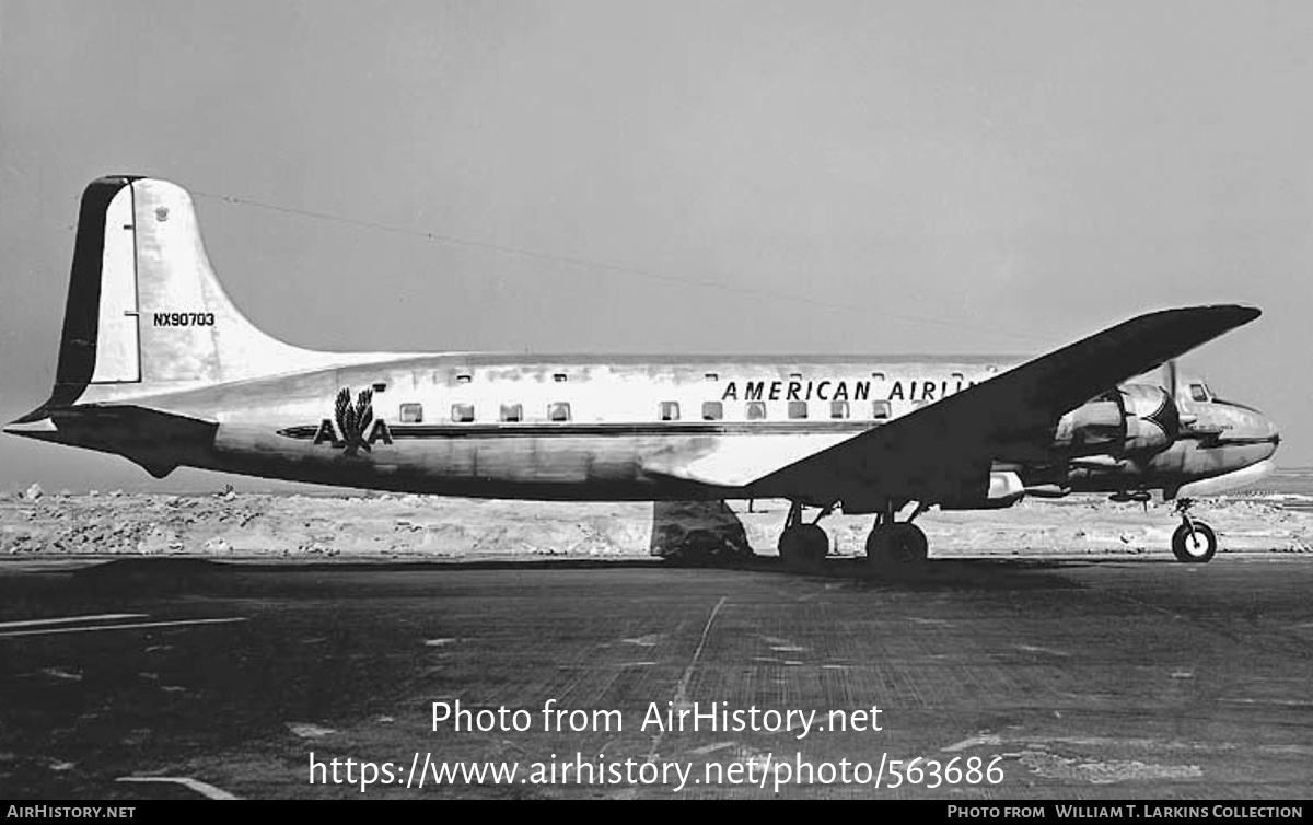 Aircraft Photo of NX90703 | Douglas DC-6 | American Airlines | AirHistory.net #563686