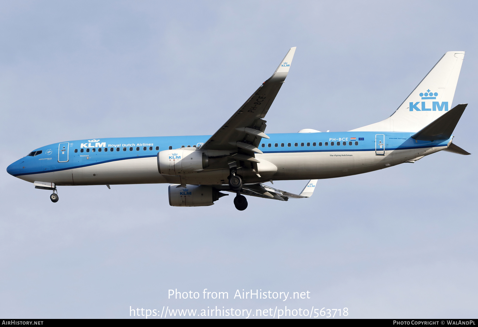 Aircraft Photo of PH-BCE | Boeing 737-8K2 | KLM - Royal Dutch Airlines | AirHistory.net #563718