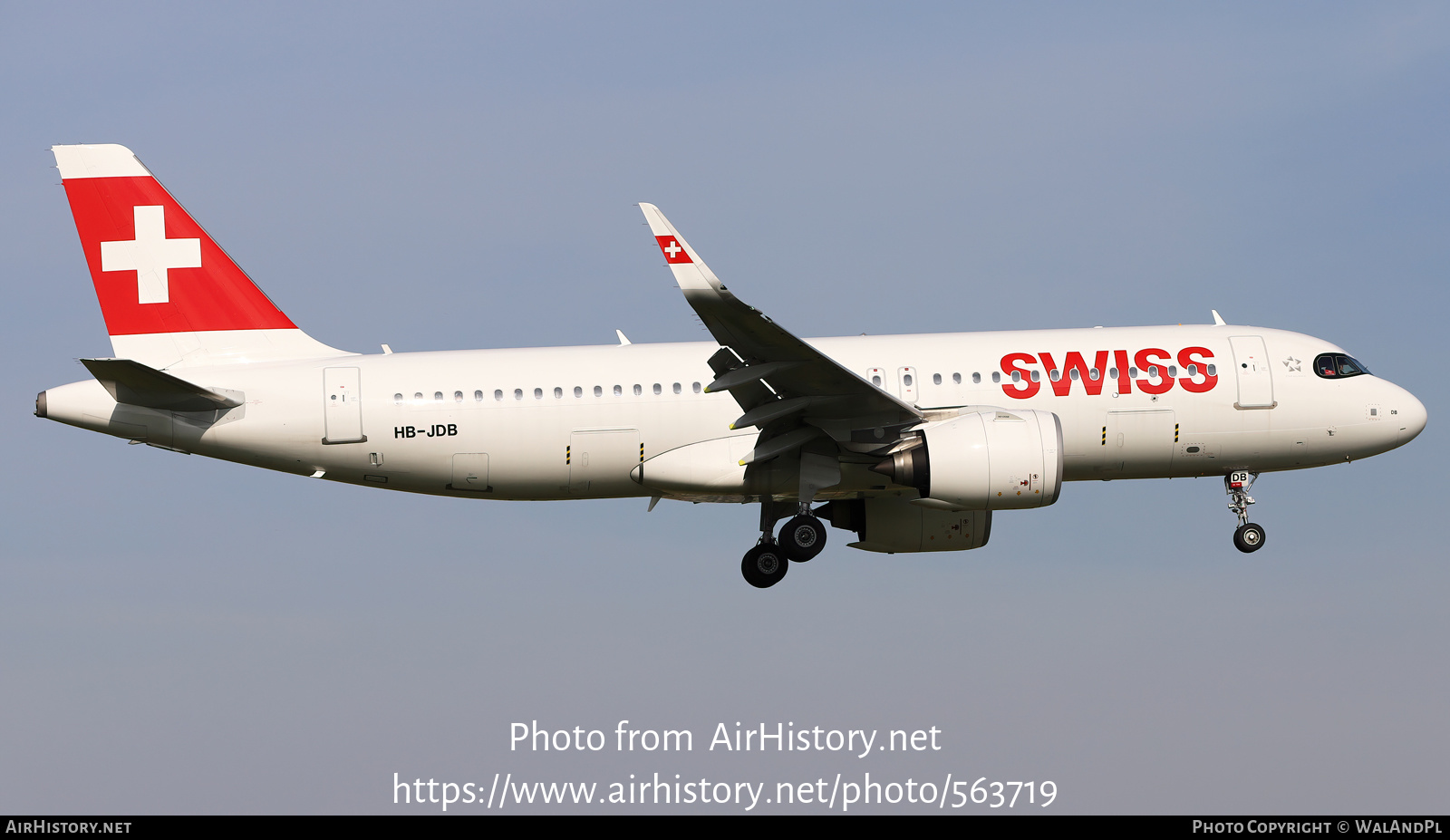 Aircraft Photo of HB-JDB | Airbus A320-271N | Swiss International Air Lines | AirHistory.net #563719