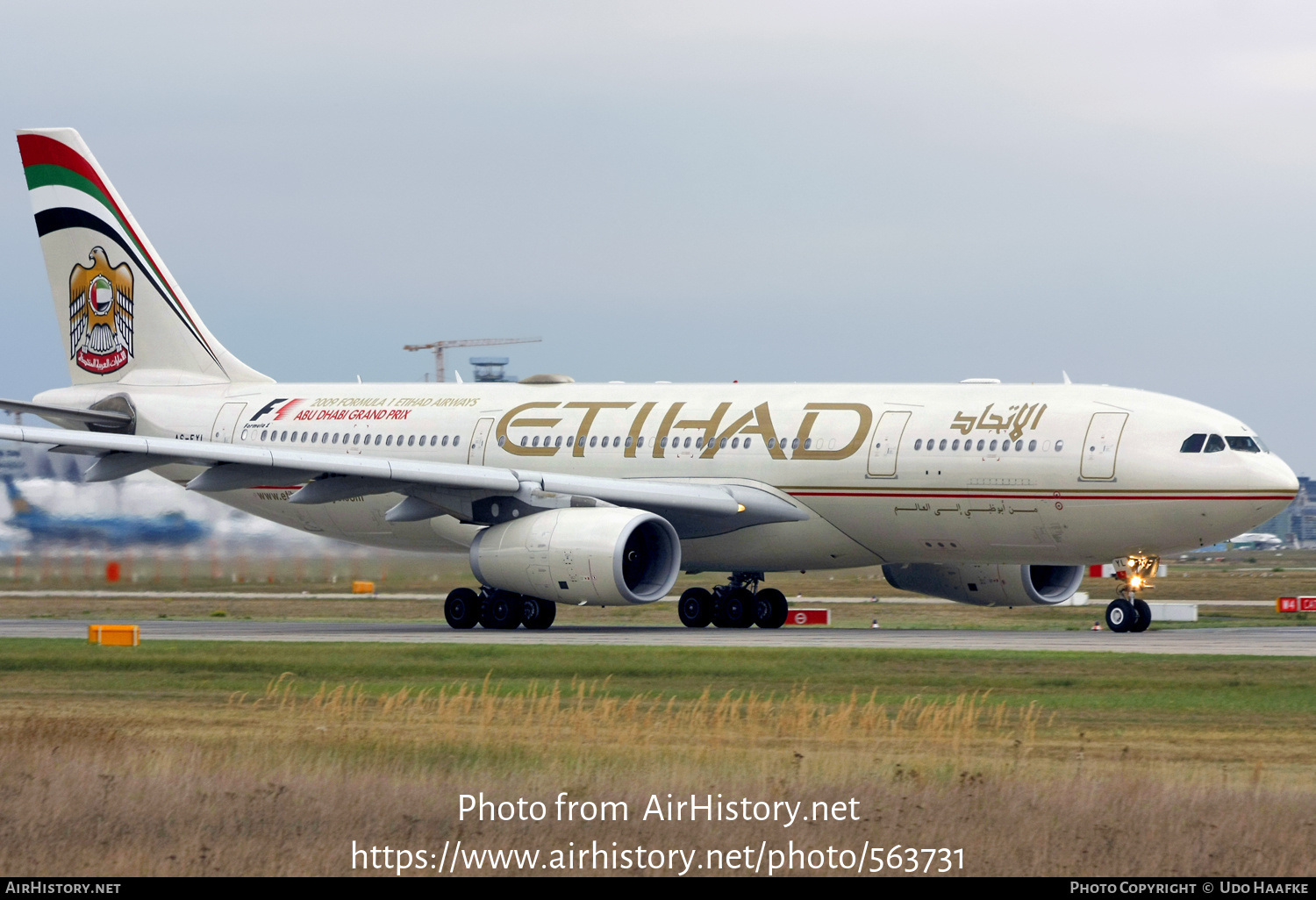 Aircraft Photo of A6-EYL | Airbus A330-243 | Etihad Airways | AirHistory.net #563731