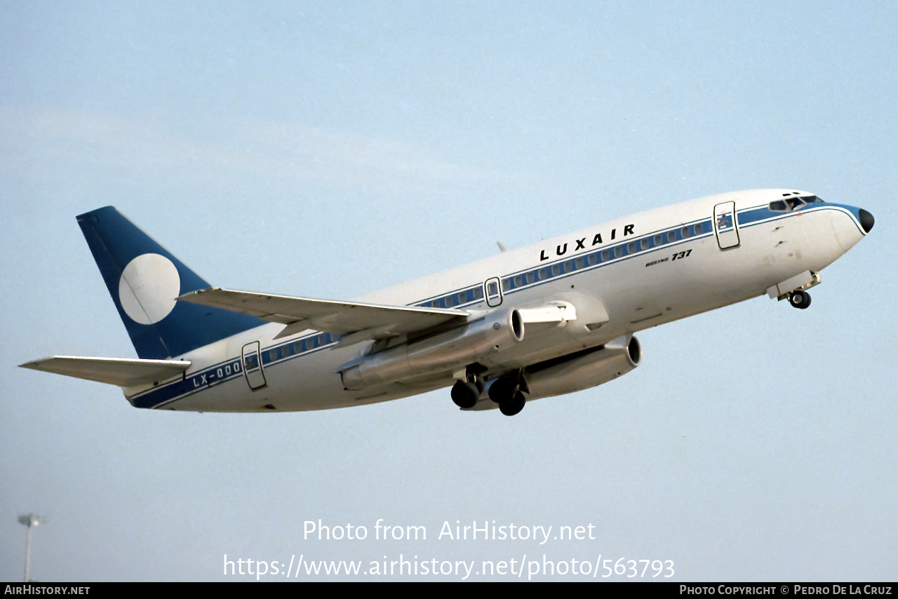 Aircraft Photo of LX-OOO | Boeing 737-229/Adv | Luxair | AirHistory.net #563793