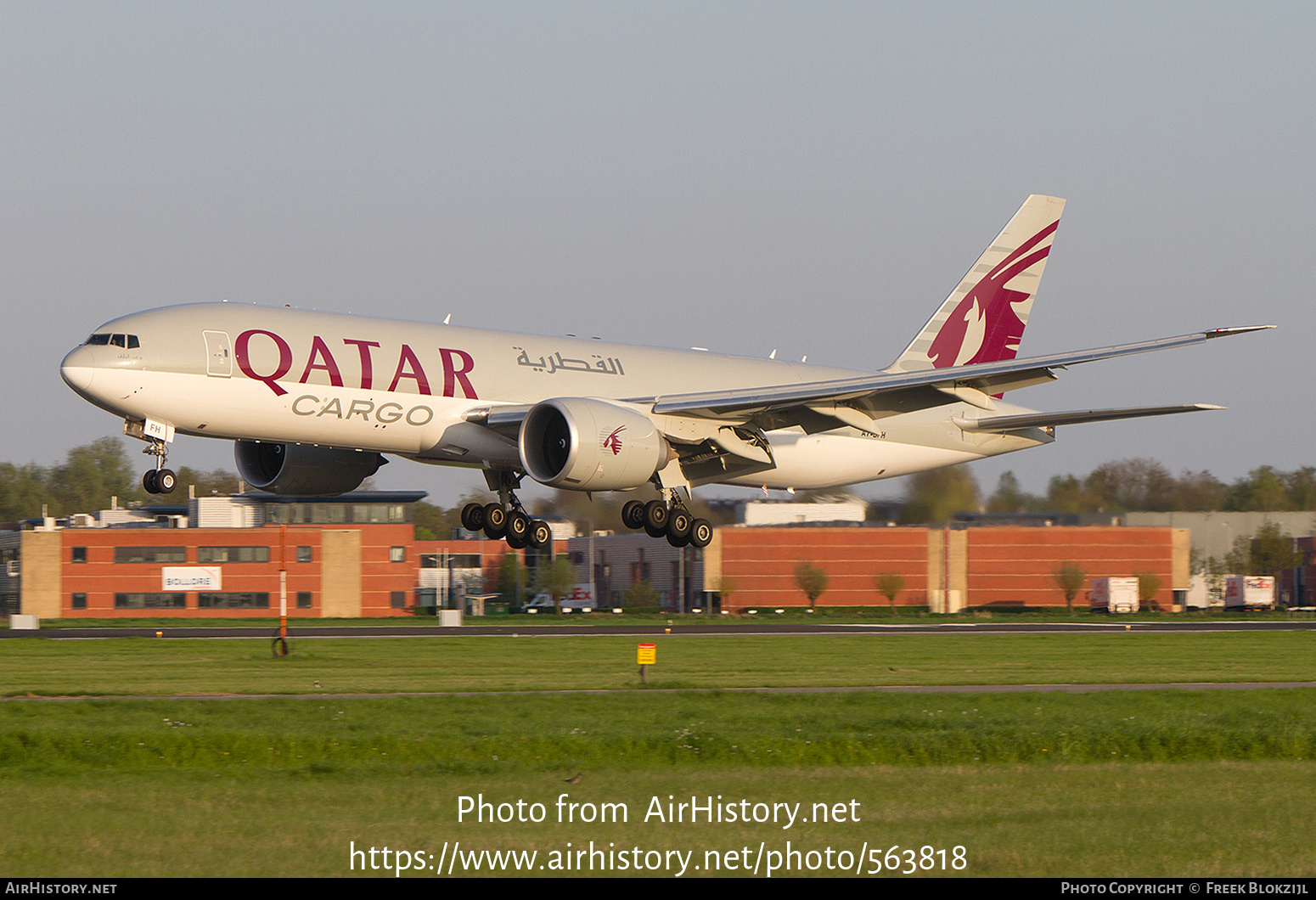 Aircraft Photo of A7-BFH | Boeing 777-FDZ | Qatar Airways Cargo | AirHistory.net #563818