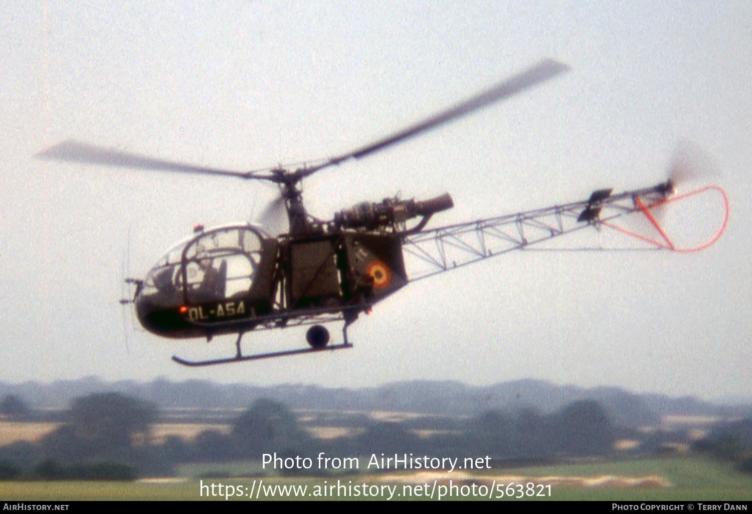 Aircraft Photo of OL-A54 | Sud SA-318C Alouette II | Belgium - Army | AirHistory.net #563821