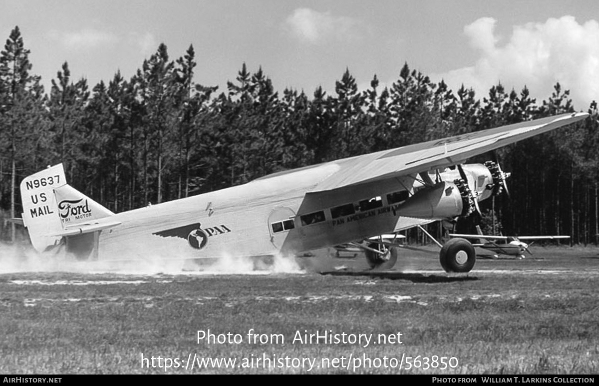 Aircraft Photo of N9637 | Ford 5-AT-B Tri-Motor | Pan American Airways System - PAA | AirHistory.net #563850