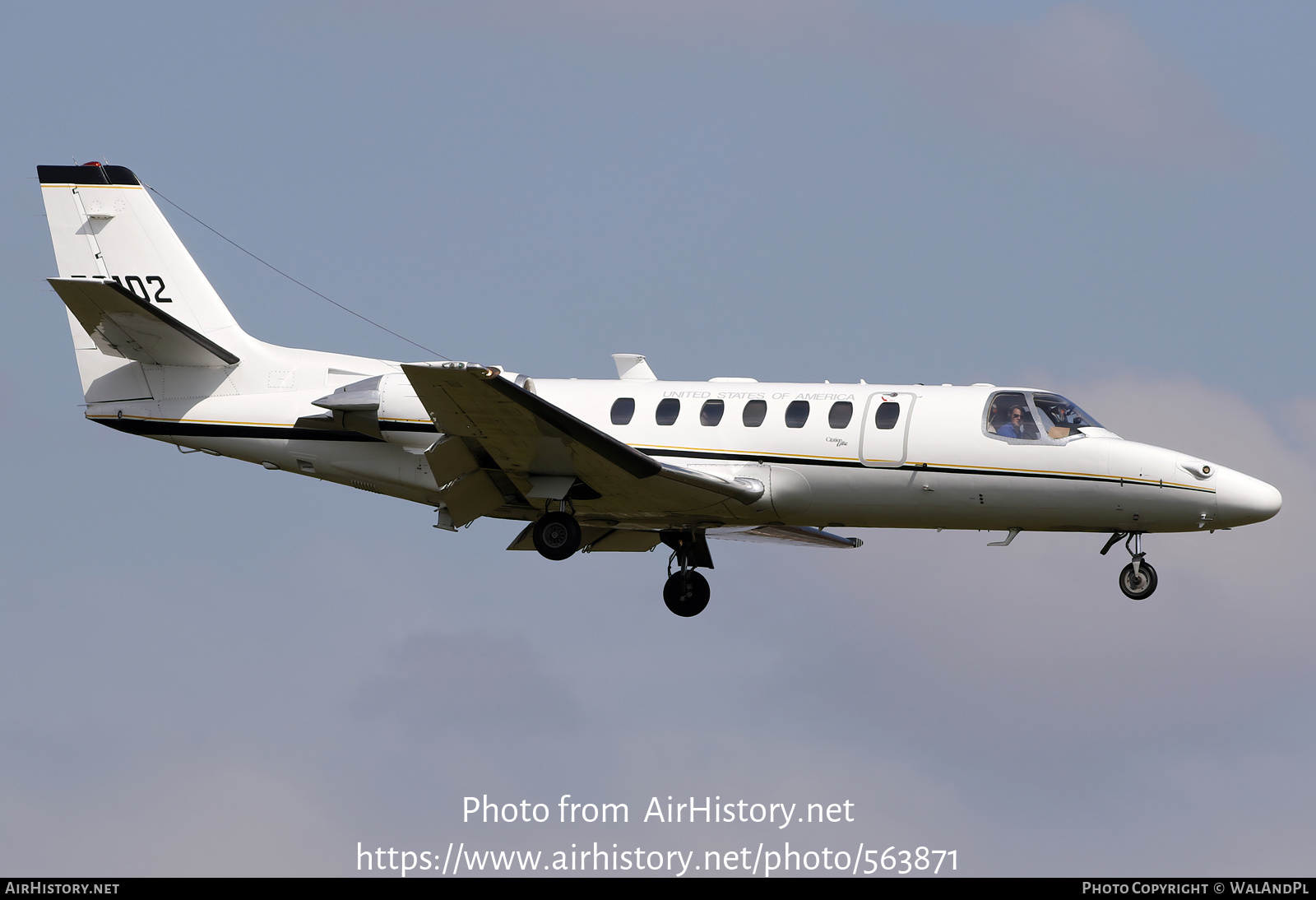 Aircraft Photo of 97-0102 / 70102 | Cessna UC-35A Citation Ultra (560) | USA - Army | AirHistory.net #563871