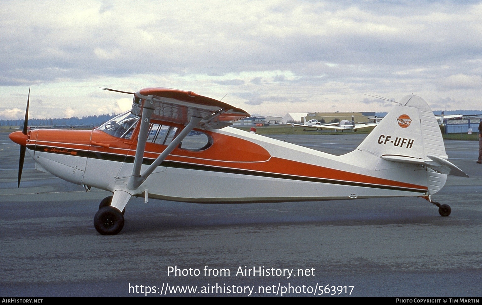 Aircraft Photo of CF-UFH | Stinson 108 | AirHistory.net #563917