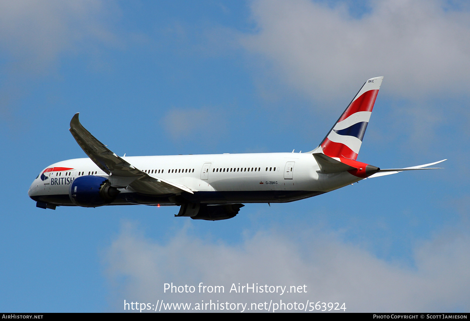 Aircraft Photo of G-ZBKC | Boeing 787-9 Dreamliner | British Airways | AirHistory.net #563924