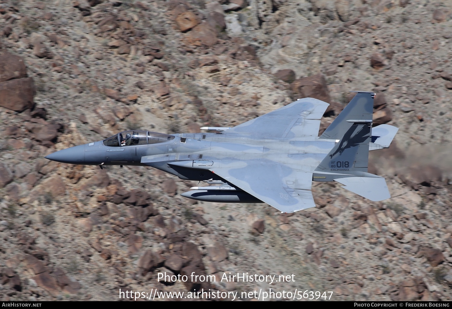 Aircraft Photo of 80-0018 / AF80-018 | McDonnell Douglas F-15C Eagle | USA - Air Force | AirHistory.net #563947