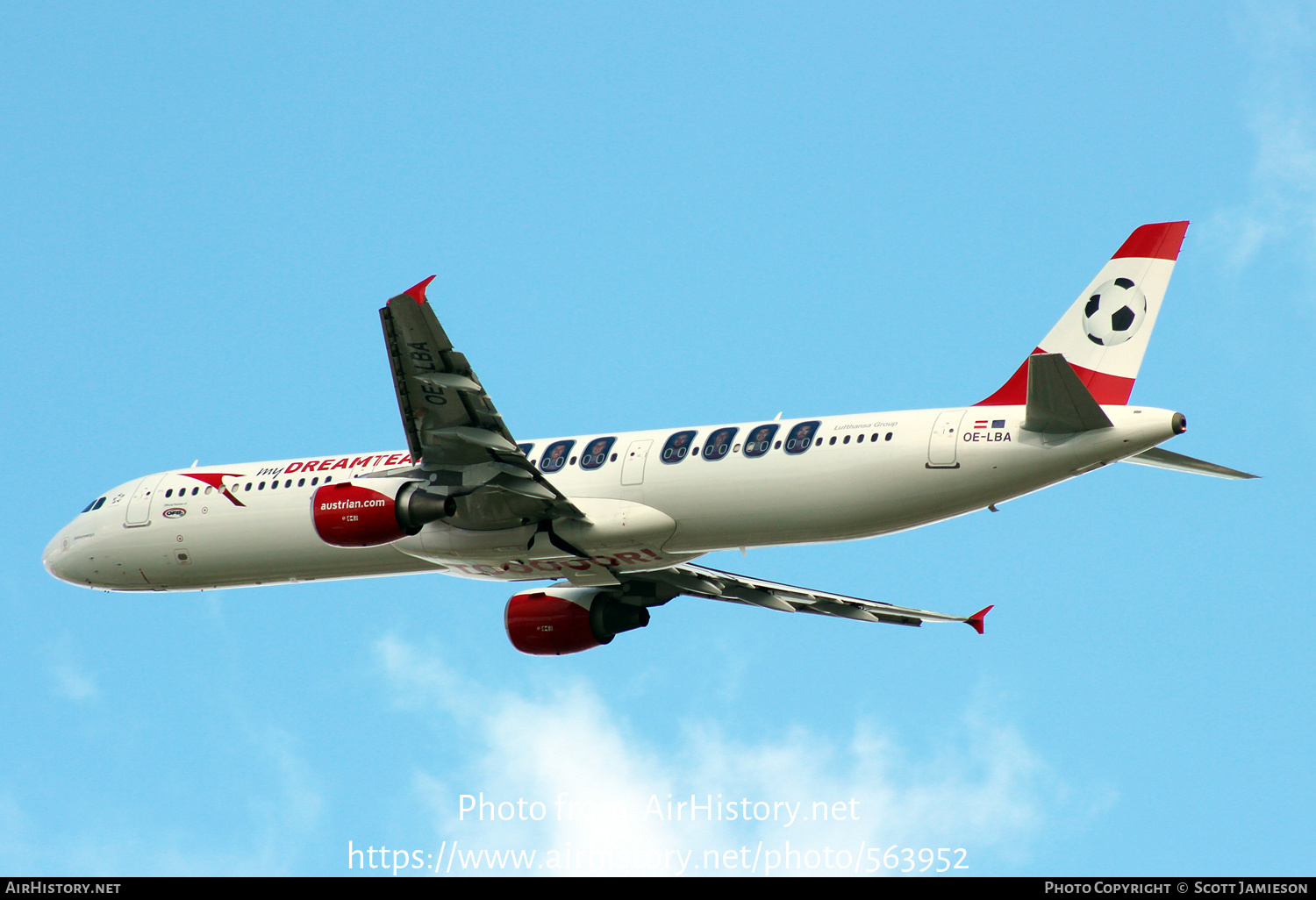 Aircraft Photo of OE-LBA | Airbus A321-111 | Austrian Airlines | AirHistory.net #563952