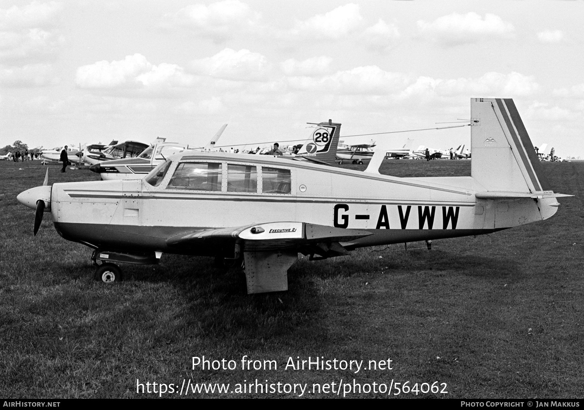 Aircraft Photo of G-AVWW | Mooney M-20F Executive 21 | AirHistory.net #564062