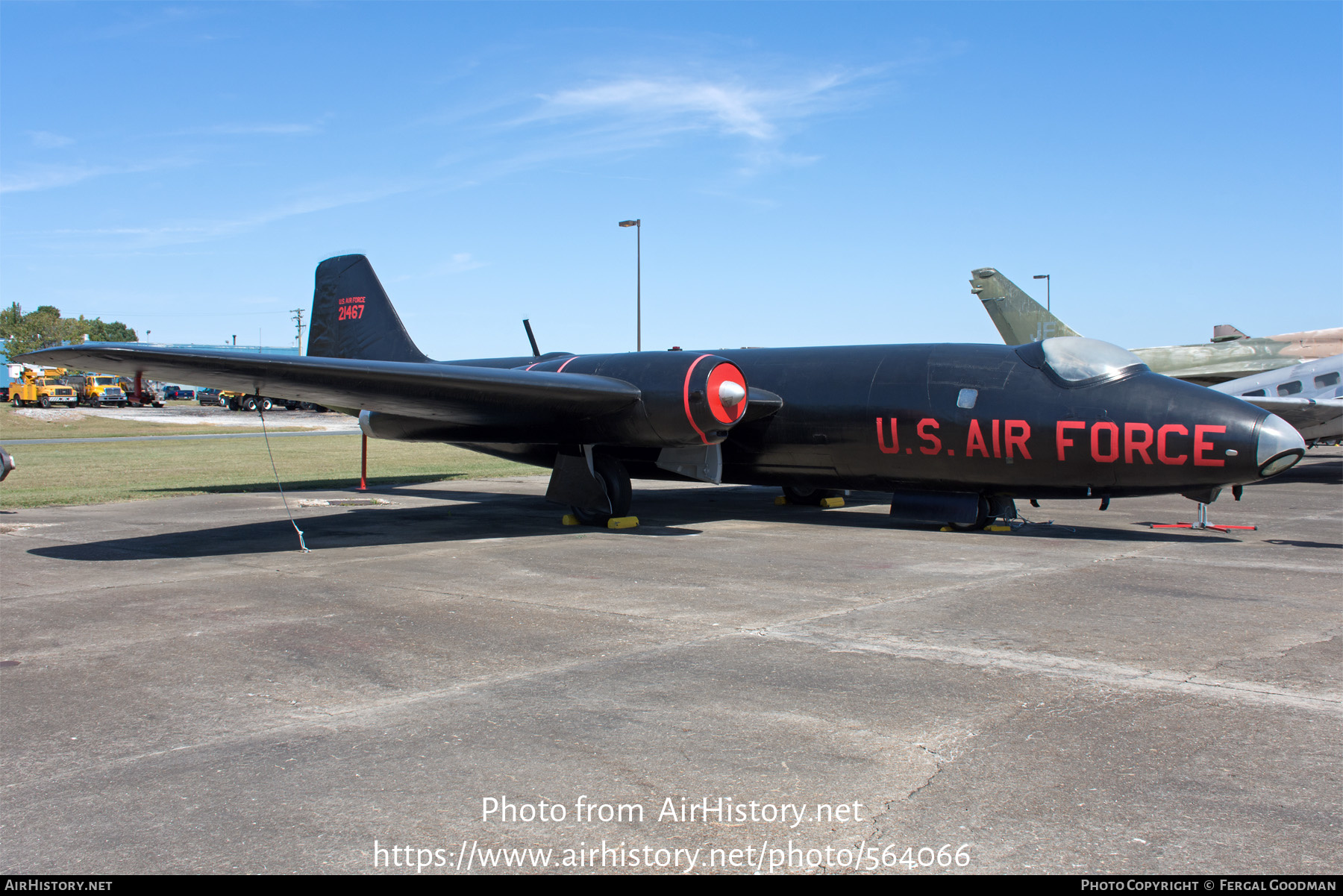 Aircraft Photo of 52-1467 | Martin RB-57A Canberra | USA - Air Force | AirHistory.net #564066