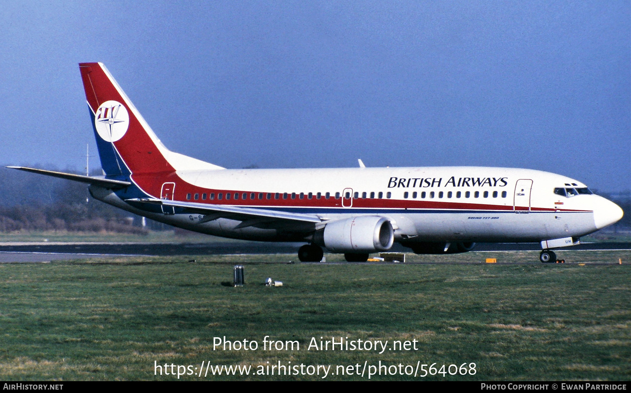 Aircraft Photo of G-SCUH | Boeing 737-3Q8 | British Airways | AirHistory.net #564068