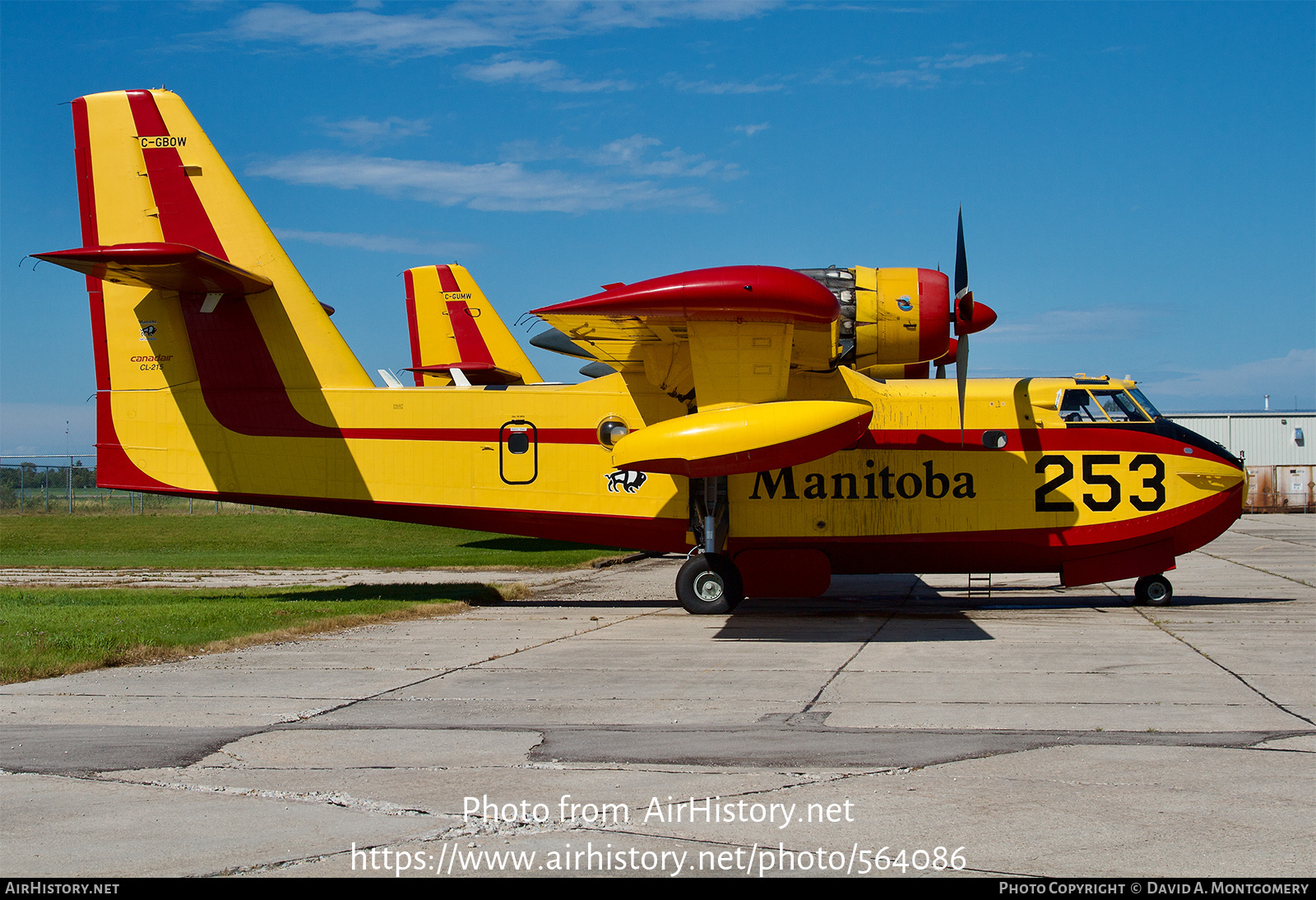 Aircraft Photo of C-GBOW | Canadair CL-215-V (CL-215-1A10) | Manitoba Government Air Service | AirHistory.net #564086