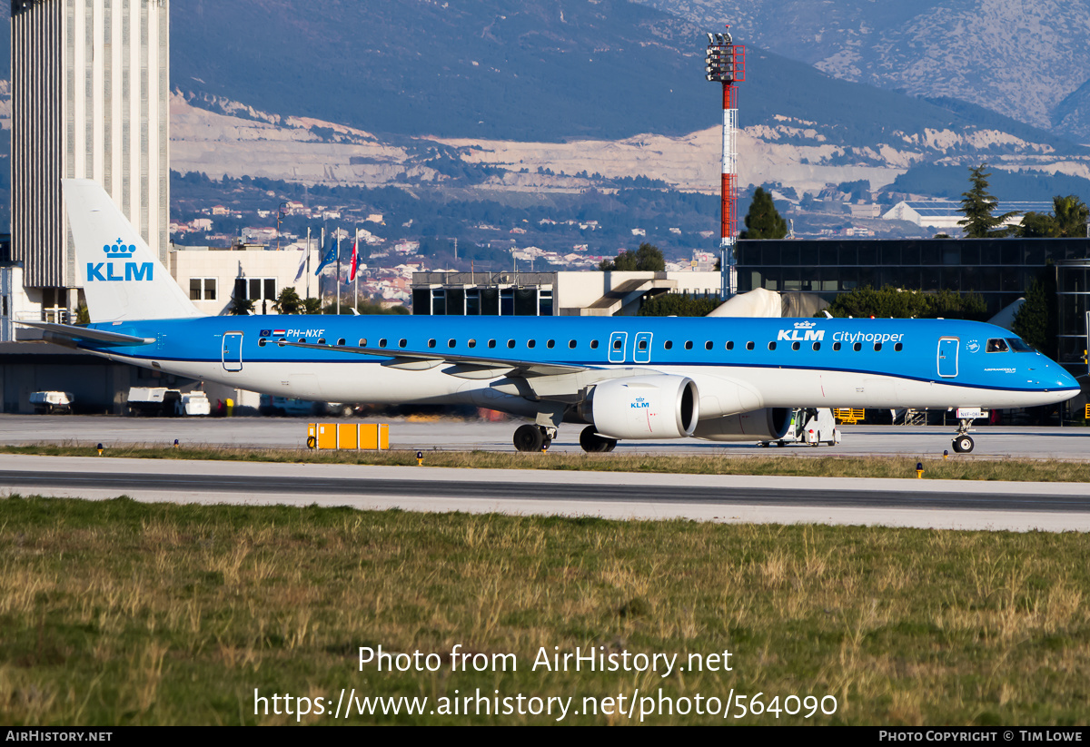 Aircraft Photo of PH-NXF | Embraer 195-E2 (ERJ-190-400) | KLM Cityhopper | AirHistory.net #564090