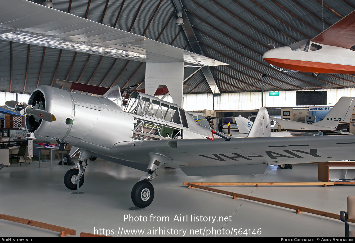 Aircraft Photo of VH-AIY | Commonwealth CA-6 Wackett | AirHistory.net #564146