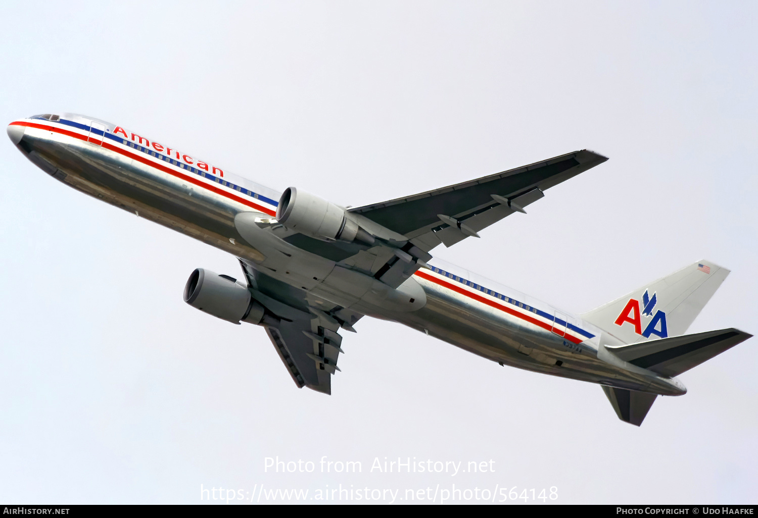 Aircraft Photo of N357AA | Boeing 767-323/ER | American Airlines | AirHistory.net #564148