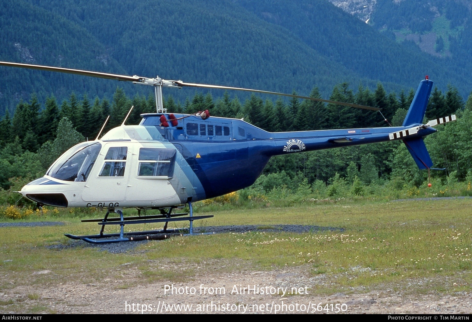 Aircraft Photo of C-GLOG | Bell 206B-3 JetRanger III | Black Tusk Helicopters | AirHistory.net #564150