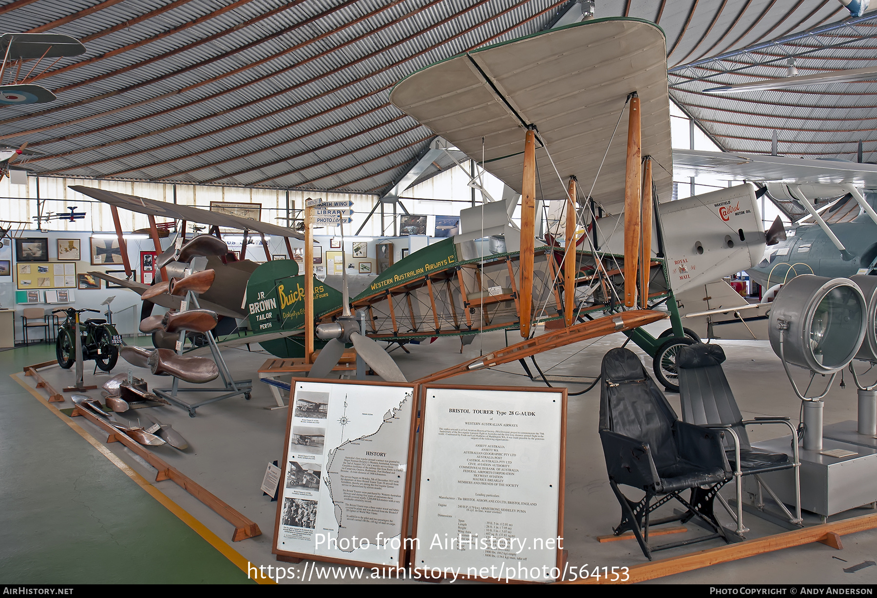 Aircraft Photo of G-AUDK | Bristol Tourer Replica | AirHistory.net #564153