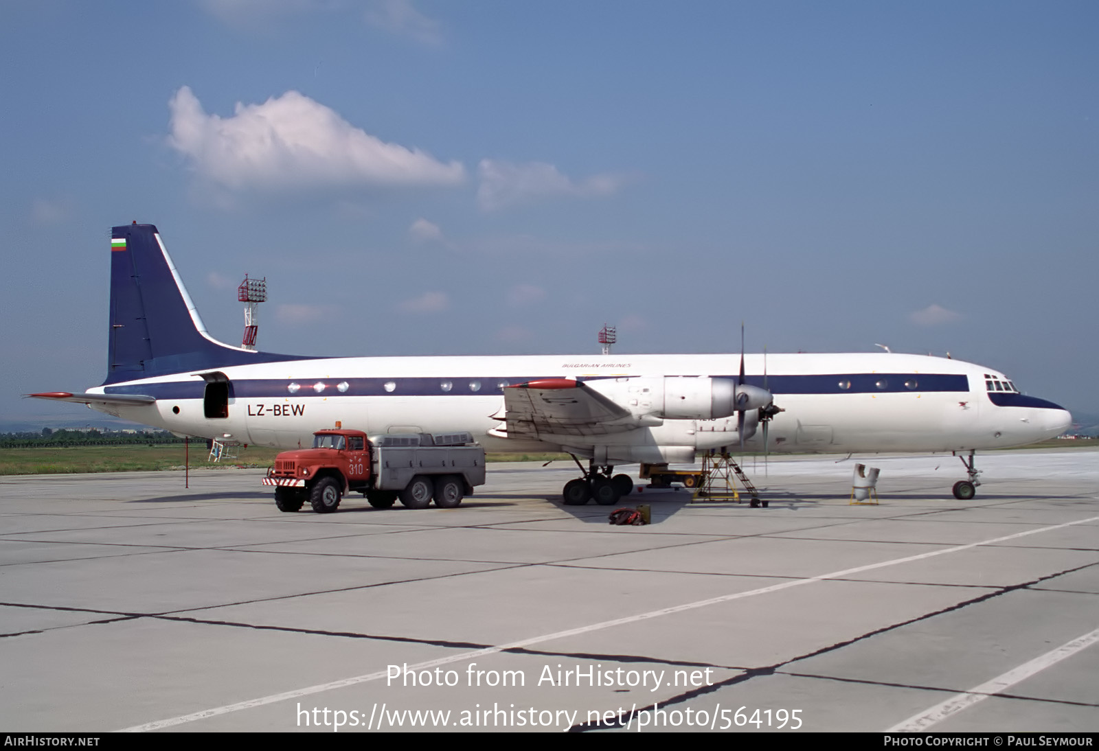 Aircraft Photo Of LZ-BEW | Ilyushin Il-18E | Balkan - Bulgarian ...