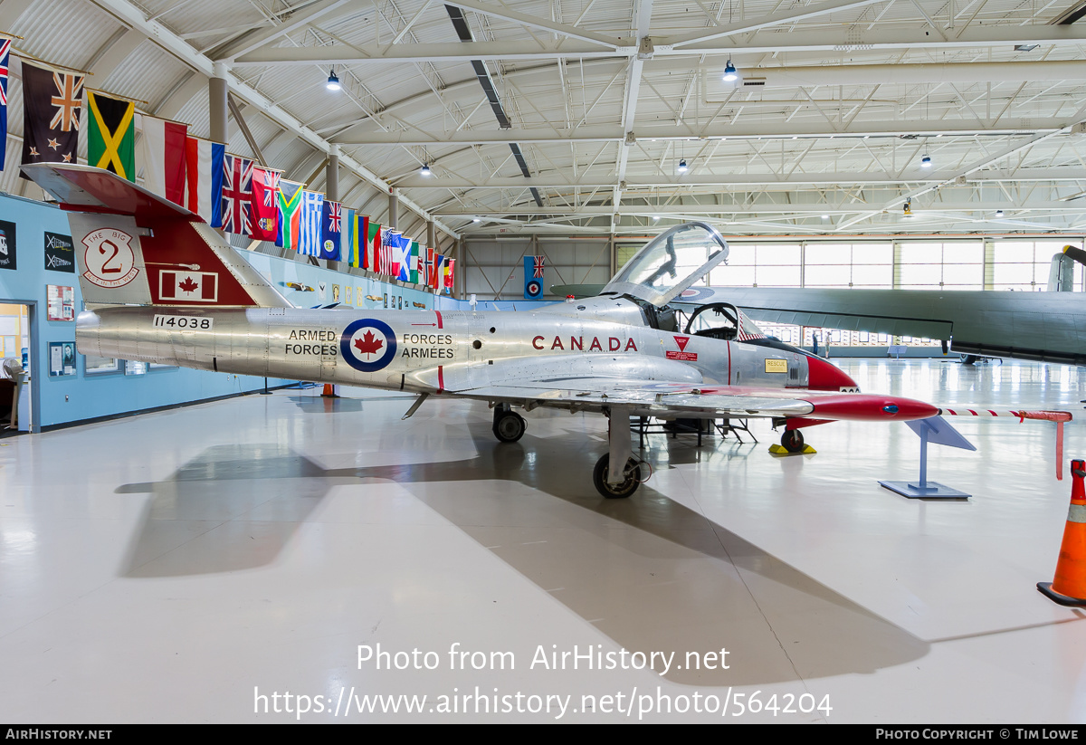 Aircraft Photo of 114038 | Canadair CT-114 Tutor (CL-41A) | Canada - Air Force | AirHistory.net #564204