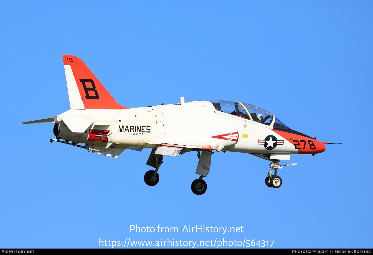 Aircraft Photo of 165078 | McDonnell Douglas T-45C Goshawk | USA - Marines | AirHistory.net #564317