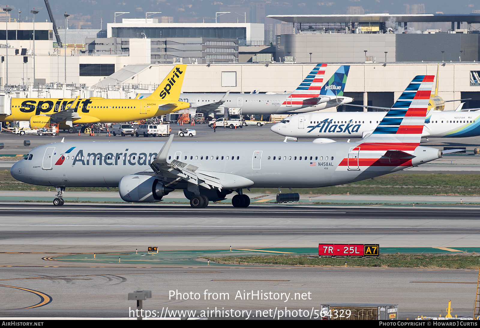 Aircraft Photo of N458AL | Airbus A321-253NX | American Airlines | AirHistory.net #564329