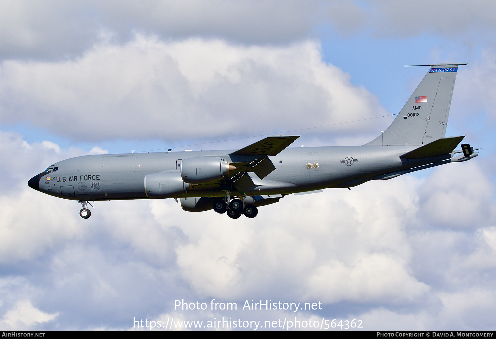 Aircraft Photo of 58-0103 | Boeing KC-135T Stratotanker | USA - Air Force | AirHistory.net #564362