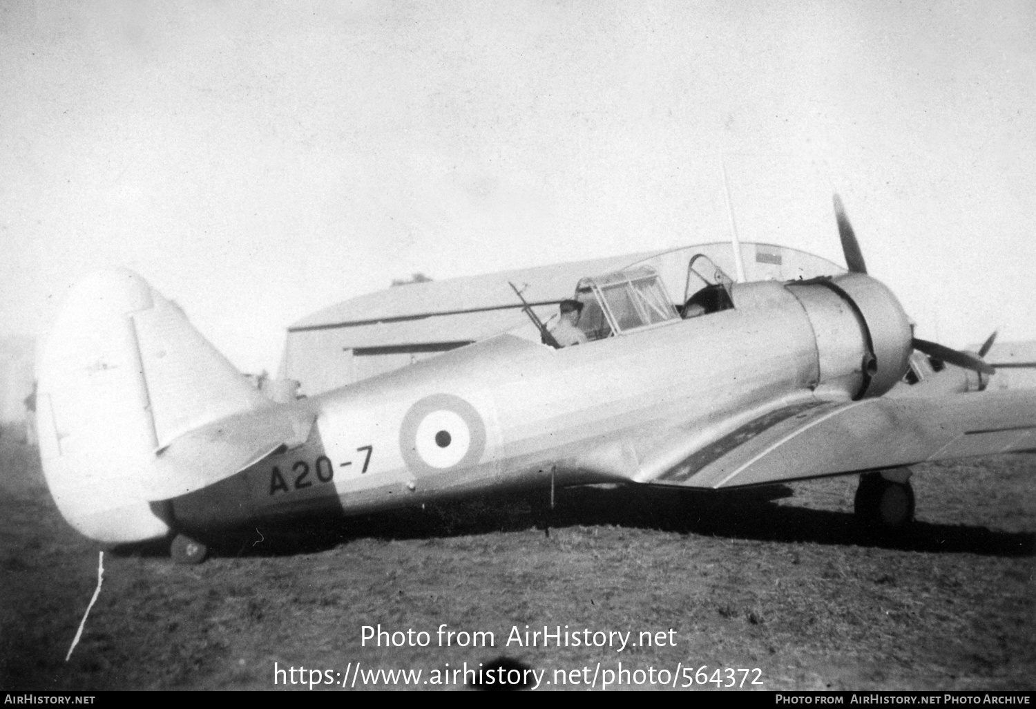 Aircraft Photo of A20-7 | Commonwealth CA-1 Wirraway | Australia - Air Force | AirHistory.net #564372