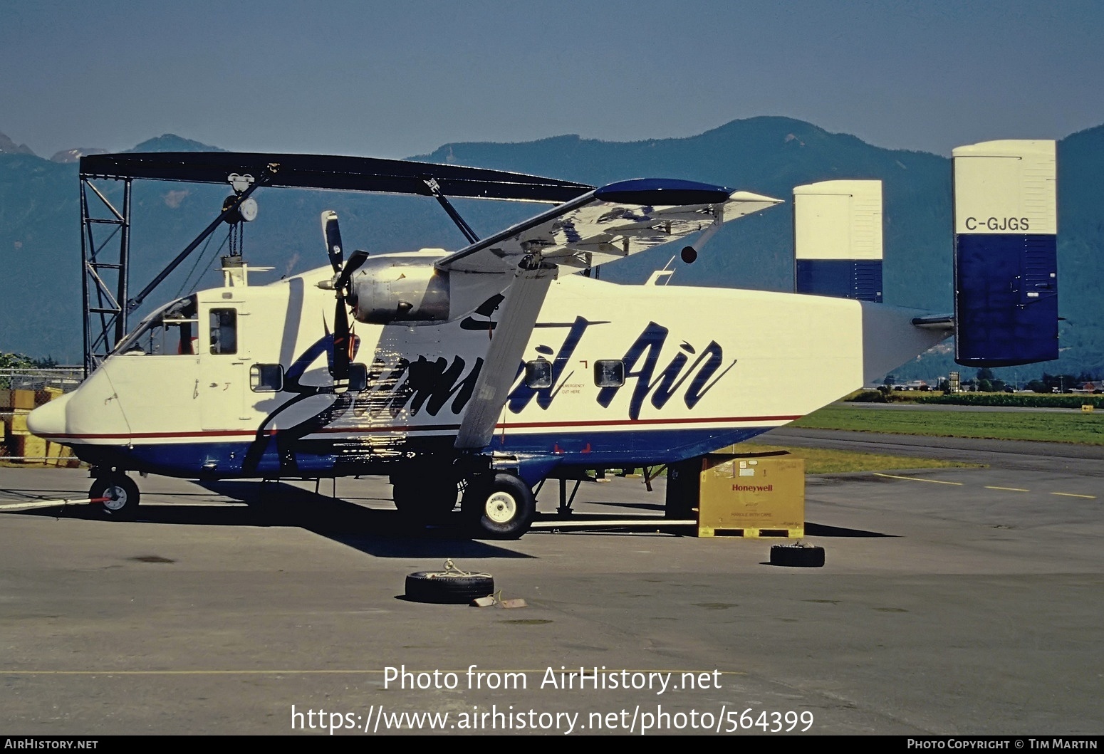 Aircraft Photo of C-GJGS | Short SC.7 Skyvan 3-100 | Summit Air | AirHistory.net #564399