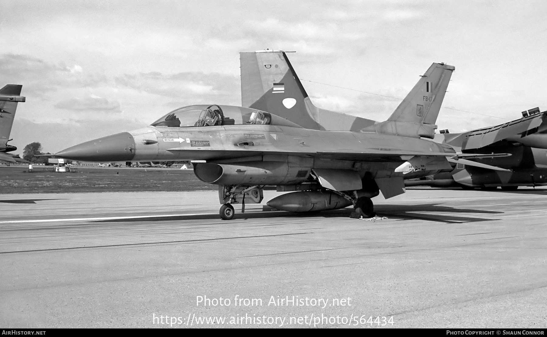 Aircraft Photo of FB-17 | General Dynamics F-16B Fighting Falcon | Belgium - Air Force | AirHistory.net #564434