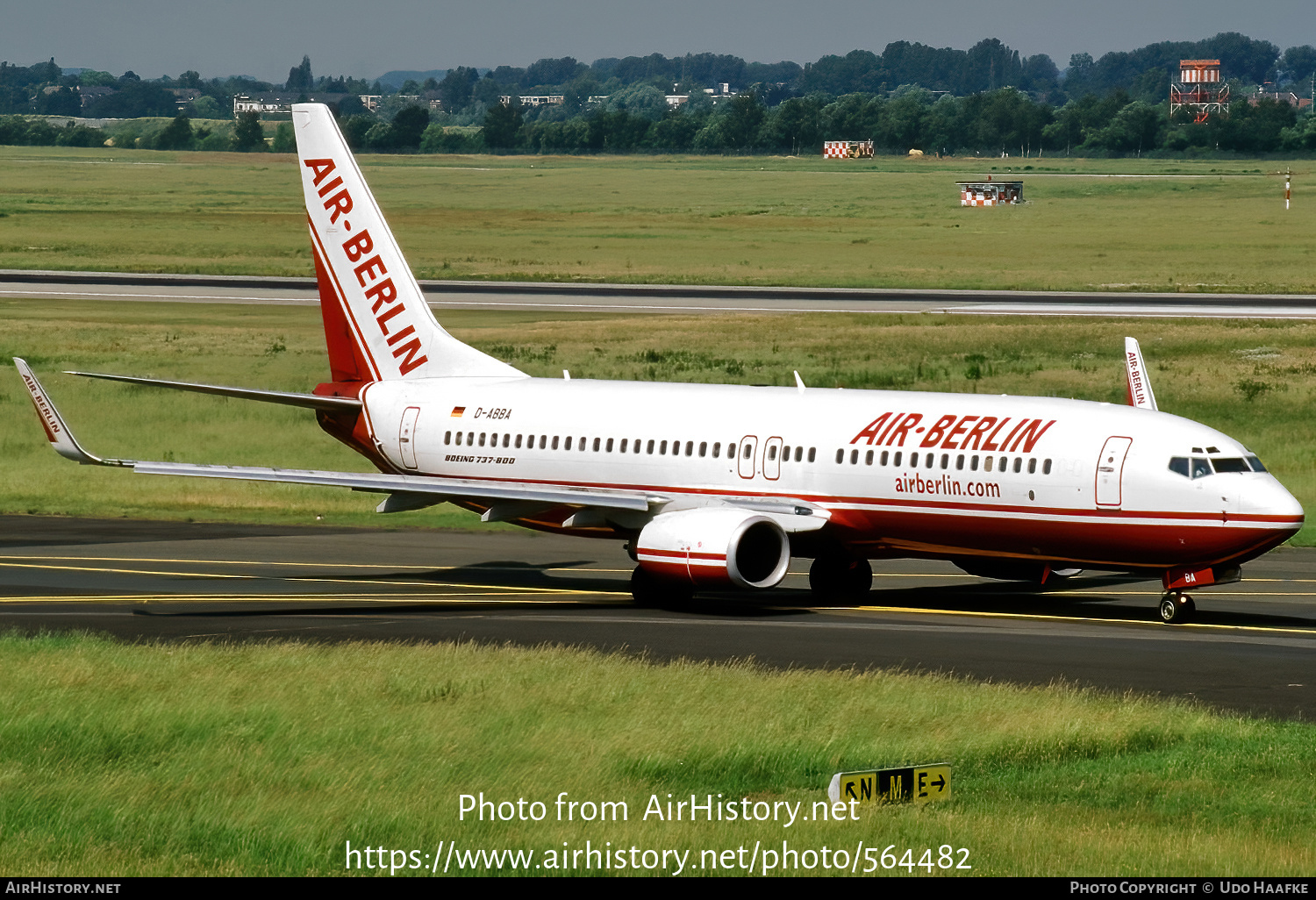 Aircraft Photo of D-ABBA | Boeing 737-86J | Air Berlin | AirHistory.net #564482