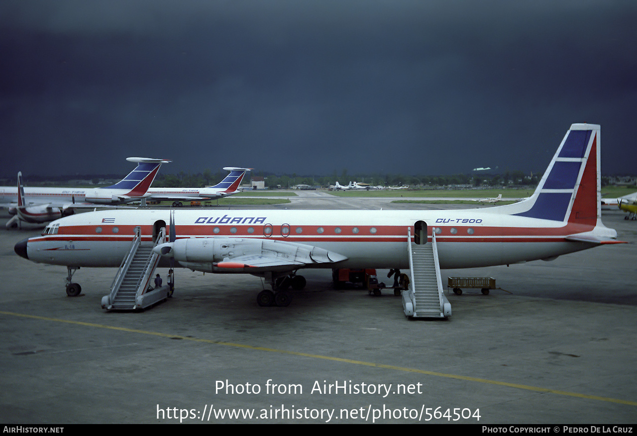 Aircraft Photo of CU-T900 | Ilyushin Il-18D | Cubana | AirHistory.net #564504