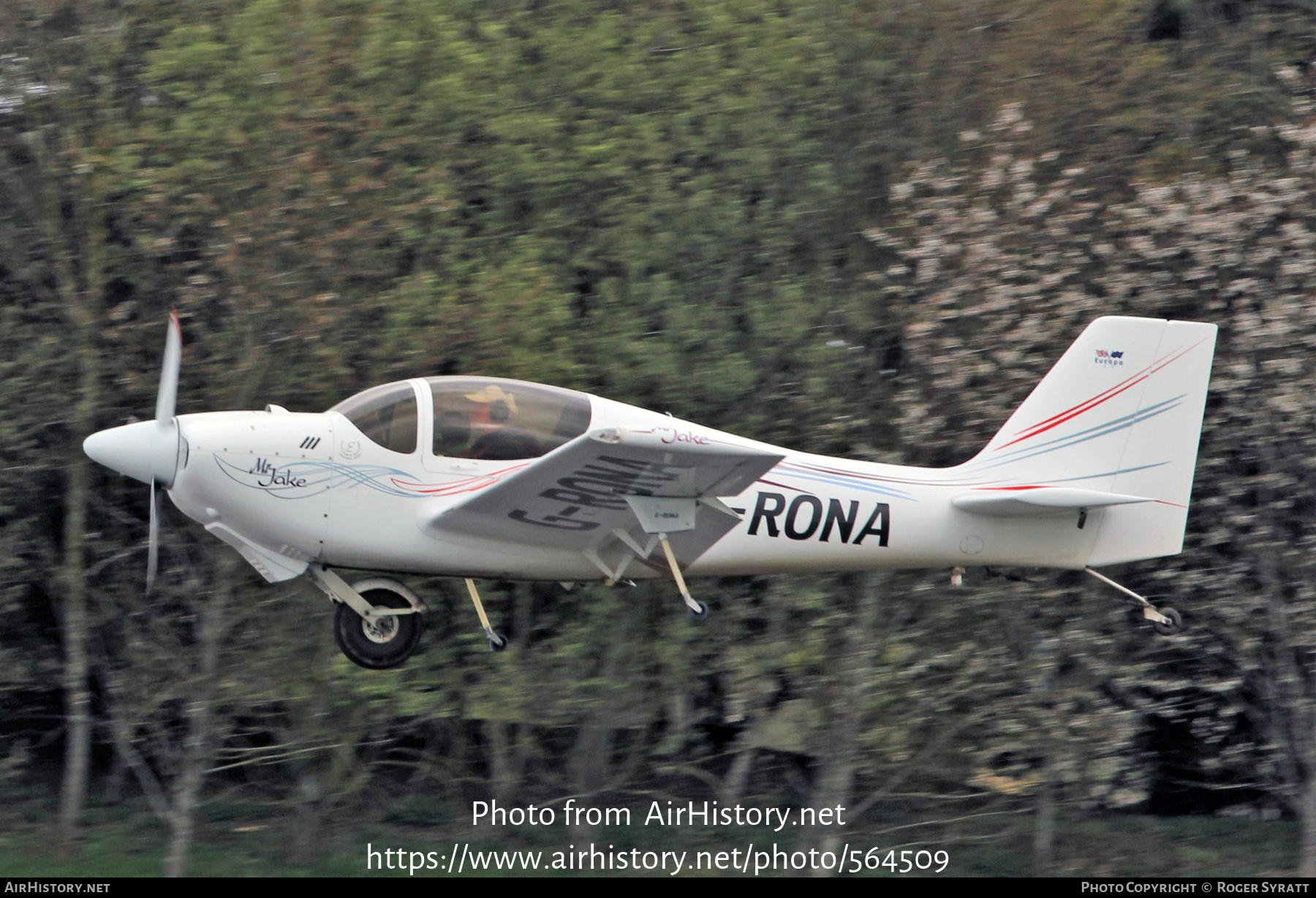 Aircraft Photo of G-RONA | Europa Aircraft Europa XS Monowheel | AirHistory.net #564509