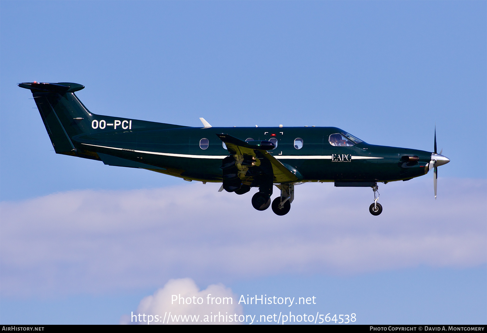 Aircraft Photo of OO-PCI | Pilatus PC-12NG (PC-12/47E) | EAPC - European Aircraft Private Club | AirHistory.net #564538