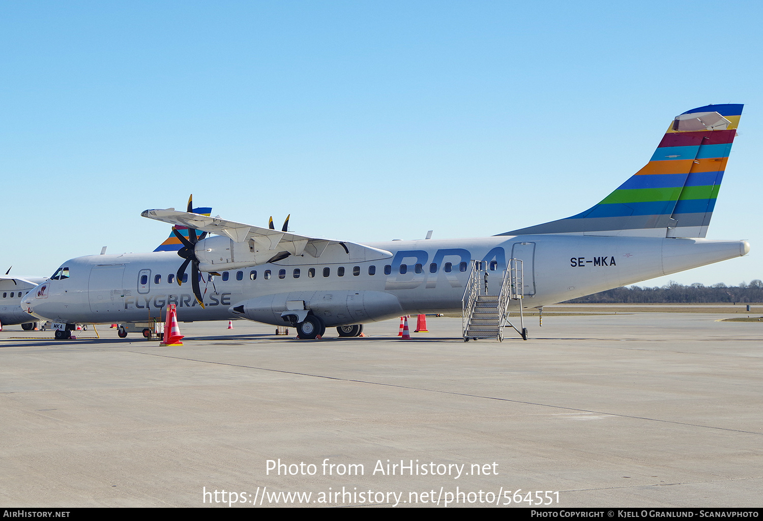 Aircraft Photo of SE-MKA | ATR ATR-72-600 (ATR-72-212A) | BRA - Braathens Regional Airlines | AirHistory.net #564551