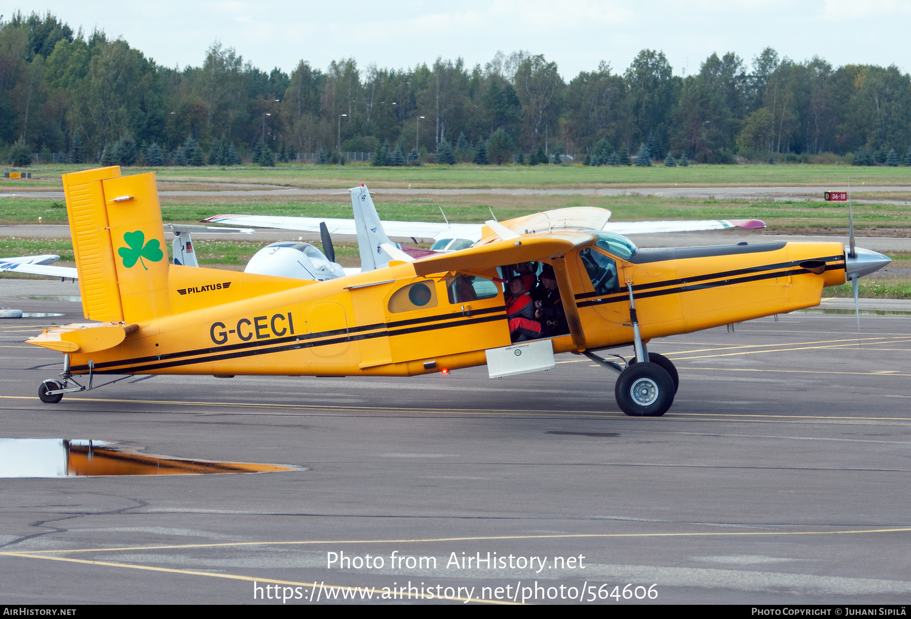 Aircraft Photo of G-CECI | Pilatus PC-6/B2-H4 Turbo Porter | AirHistory.net #564606