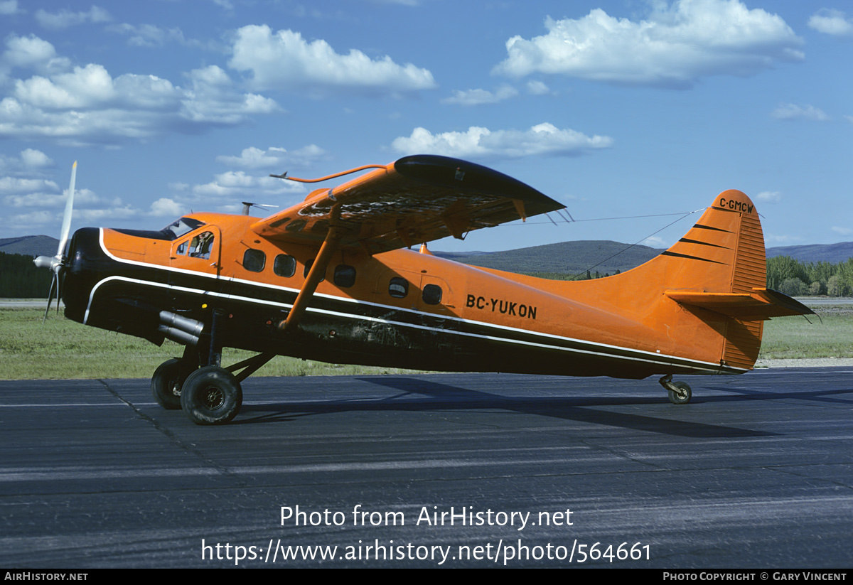 Aircraft Photo of C-GMCW | De Havilland Canada DHC-3 Otter | BC Yukon Air Service | AirHistory.net #564661