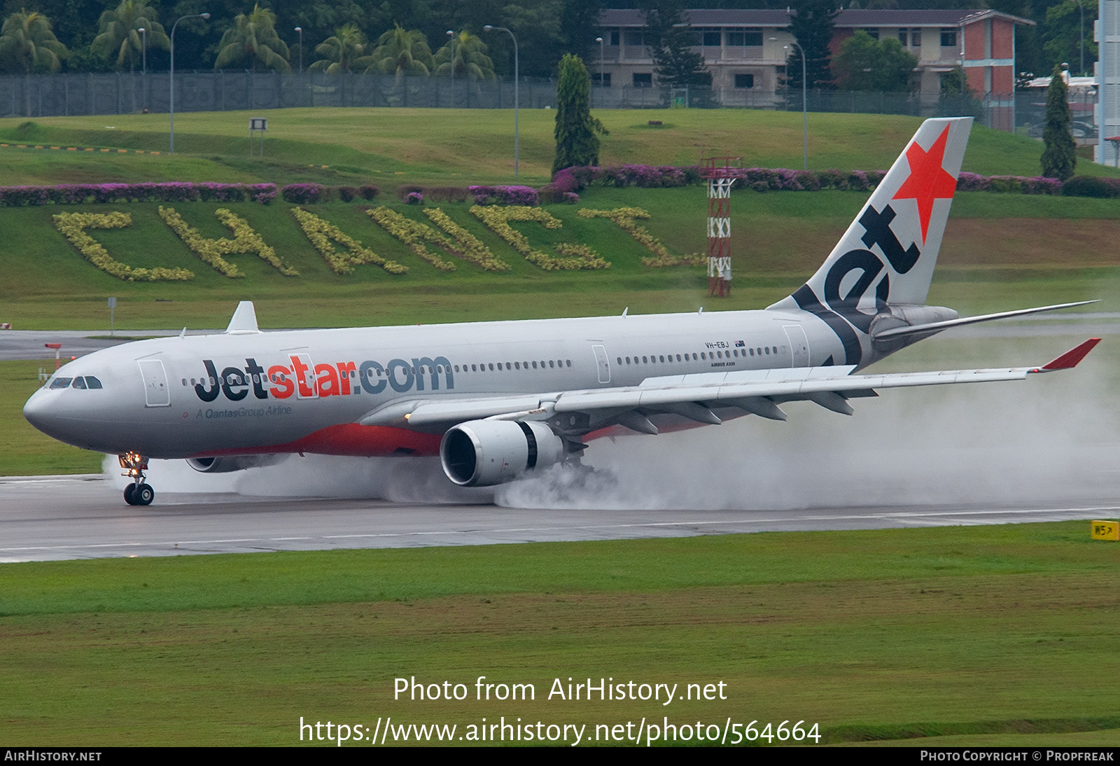 Aircraft Photo of VH-EBJ | Airbus A330-202 | Jetstar Airways | AirHistory.net #564664