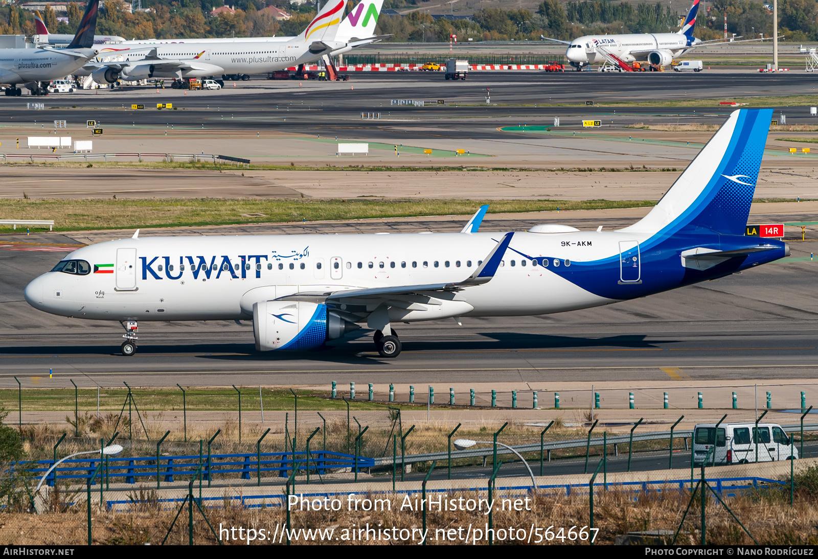 Aircraft Photo of 9K-AKM | Airbus A320-251N | Kuwait Airways | AirHistory.net #564667