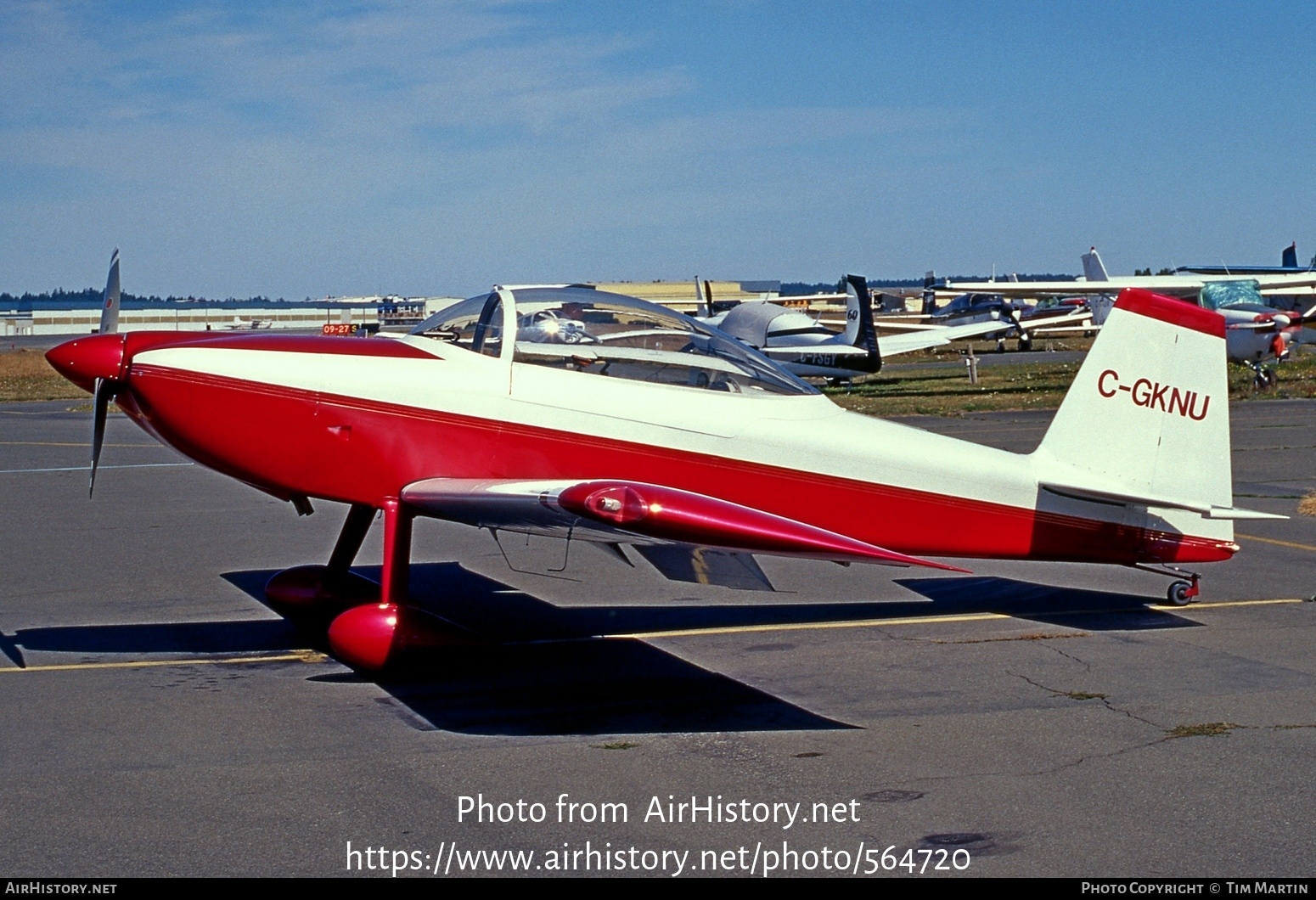 Aircraft Photo of C-GKNU | Van's RV-8 | AirHistory.net #564720