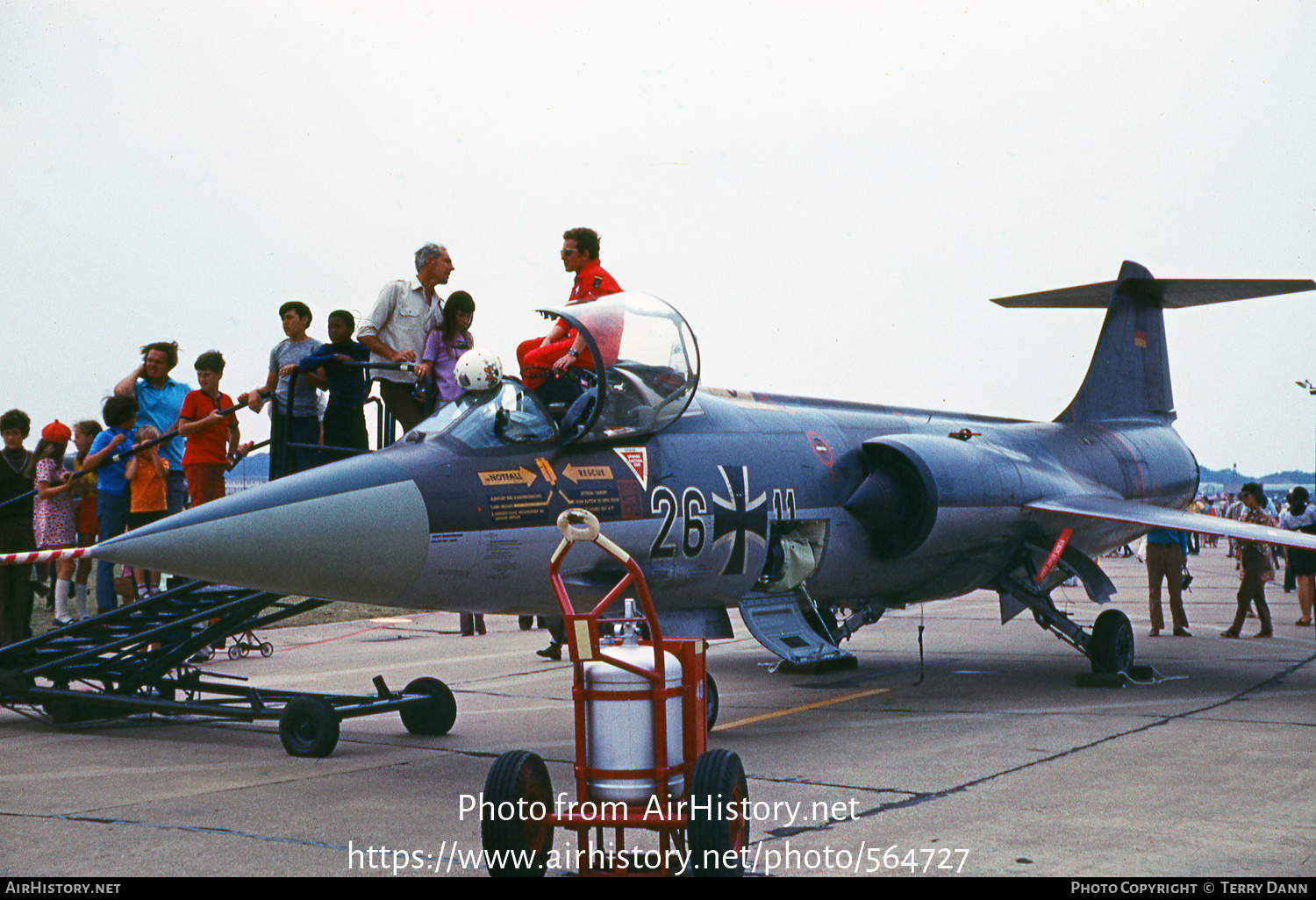 Aircraft Photo of 2611 | Lockheed F-104G Starfighter | Germany - Air Force | AirHistory.net #564727