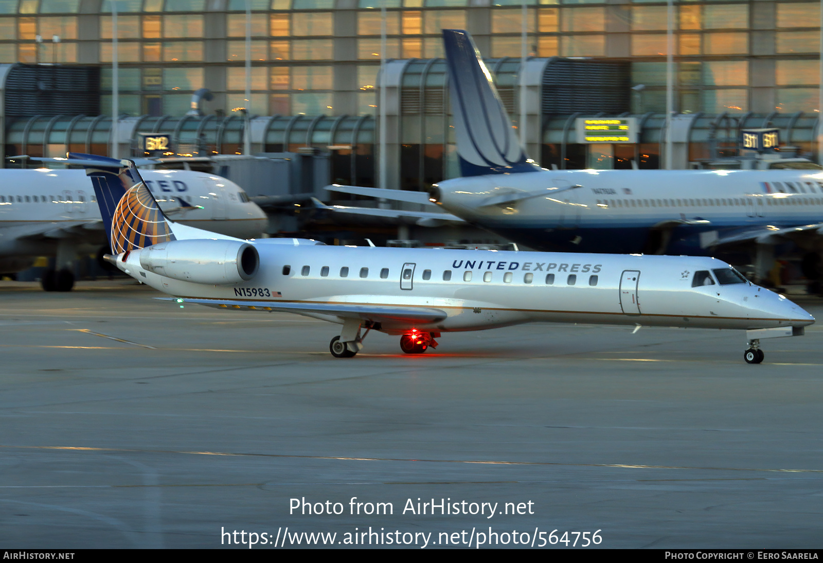 Aircraft Photo of N15983 | Embraer ERJ-145LR (EMB-145LR) | United Express | AirHistory.net #564756