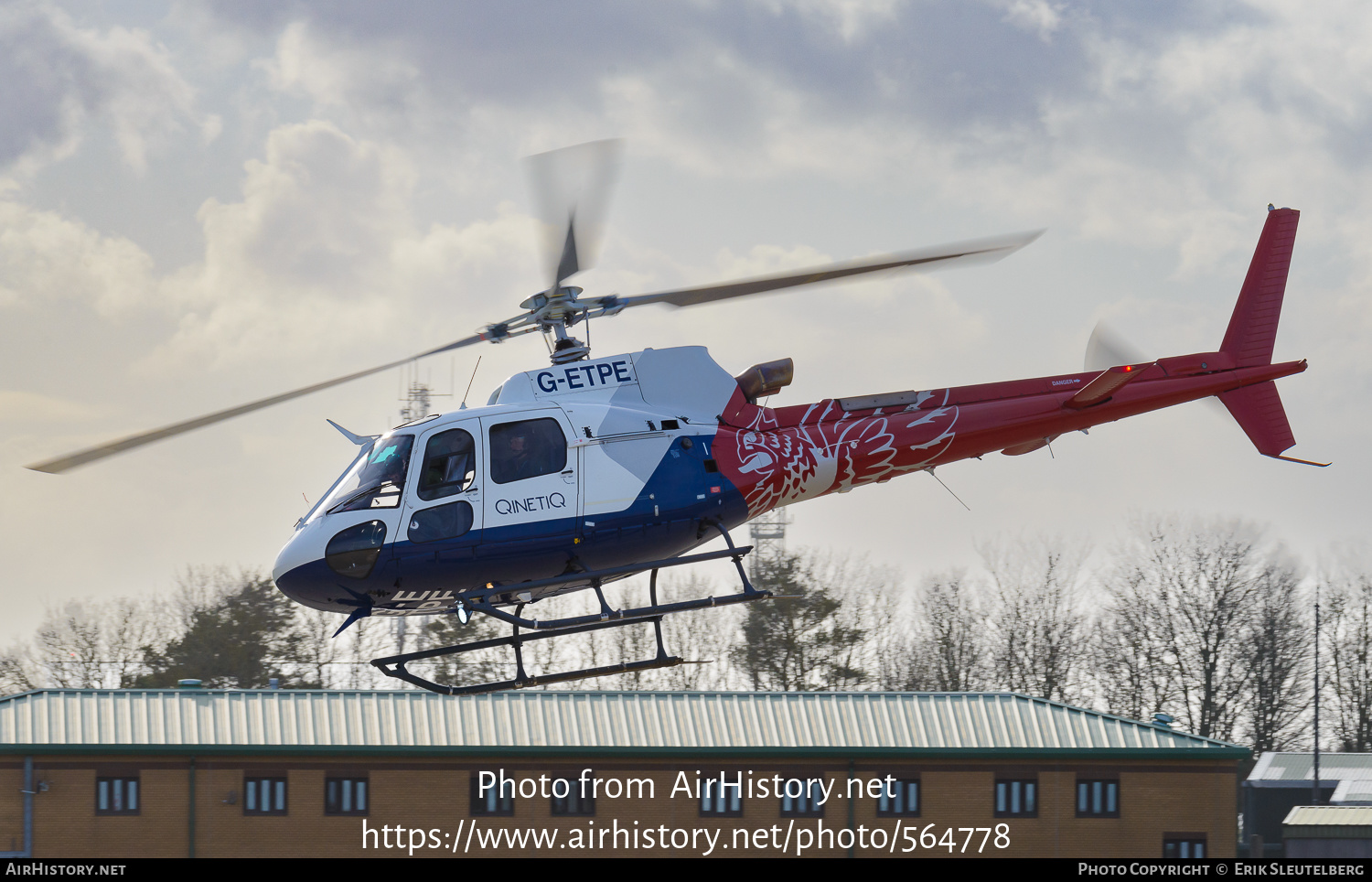 Aircraft Photo of G-ETPE | Airbus Helicopters H-125 | QinetiQ | AirHistory.net #564778