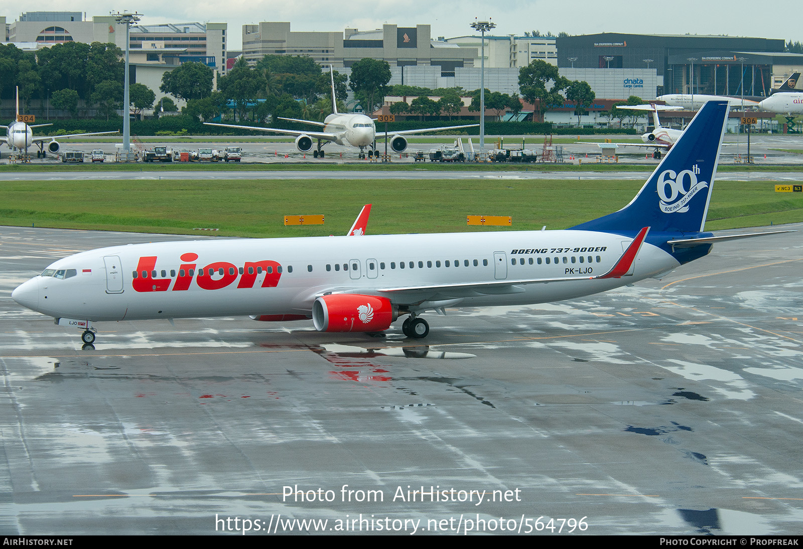 Aircraft Photo of PK-LJO | Boeing 737-9GP/ER | Lion Air | AirHistory.net #564796