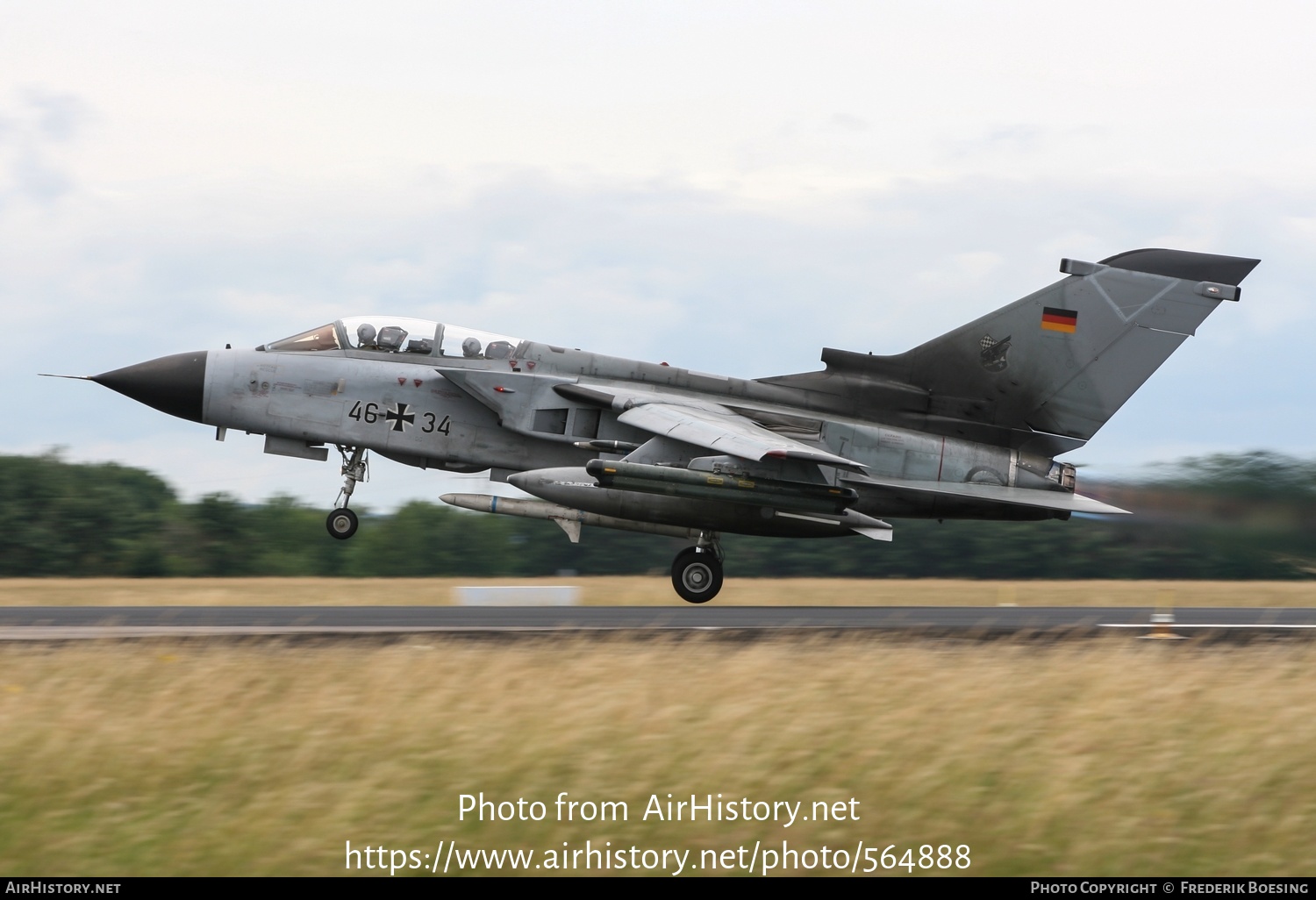 Aircraft Photo of 4634 | Panavia Tornado ECR | Germany - Air Force | AirHistory.net #564888