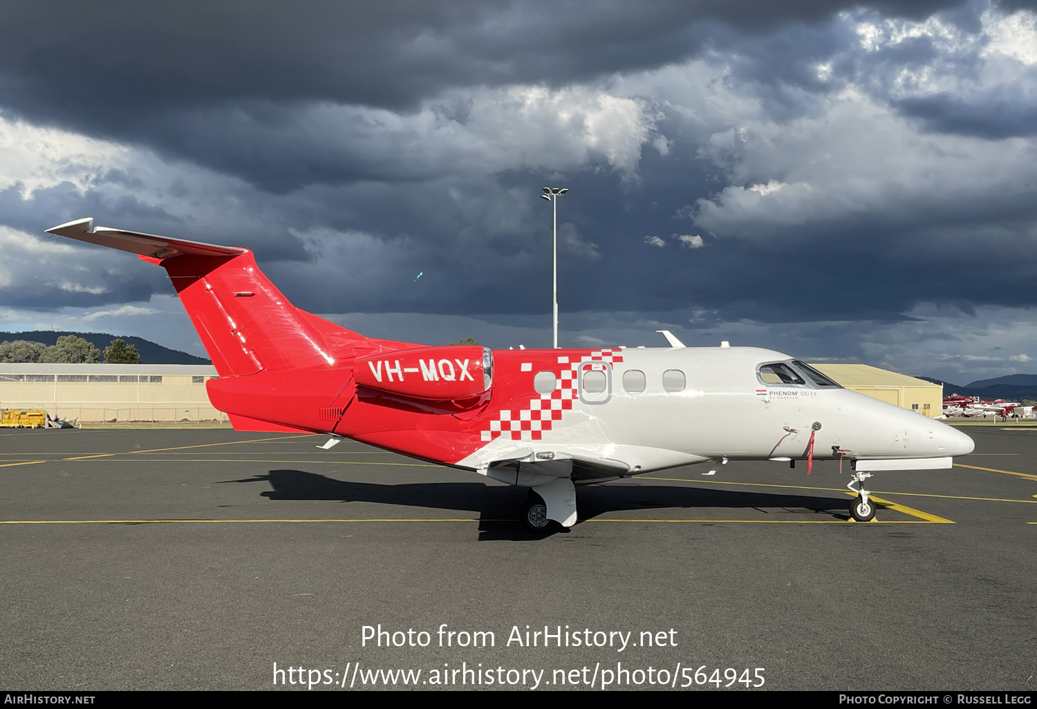 Aircraft Photo of VH-MQX | Embraer EMB-500 Phenom 100EV | AirHistory.net #564945